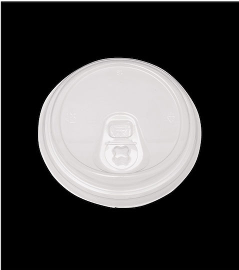 Capac Transparent PET 90mm Pachet de 100 Buc Tefaco 156968