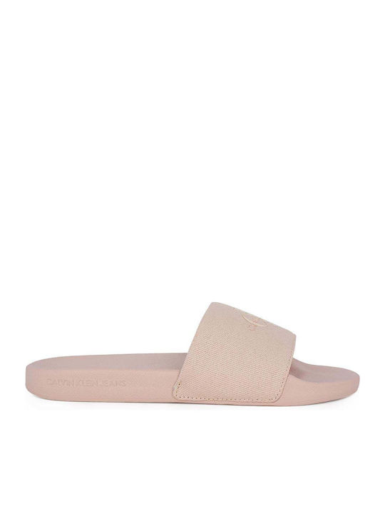 Calvin Klein Slides σε Ροζ Χρώμα