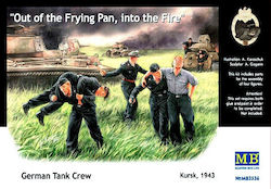 Master Box Φιγούρες Μοντελισμού German Tank Crew Kursk 1943 Out Frying Pan Into Fire 1:35 Mb3536