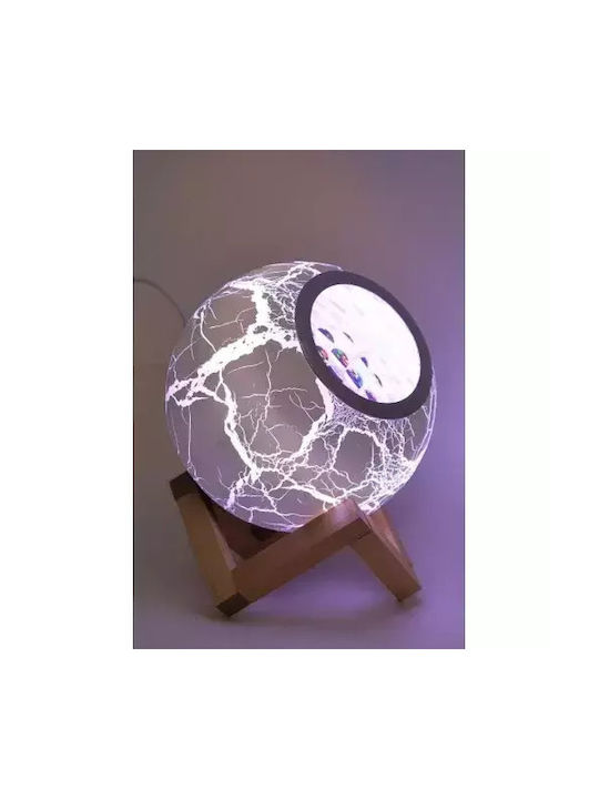 Smart Διακοσμητικό Φωτιστικό Plasma Ball 12x12εκ.