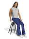 Essentials Training Γυναικείο Cropped Κολάν Μπλε
