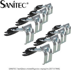 Sanitec Γαντζάκια Στερέωσης Υποκαθήμενους Νεροχύτες