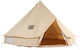 Cort De Camping Tip Teepee Bej Pentru 6 Persoane 400x400x250cm