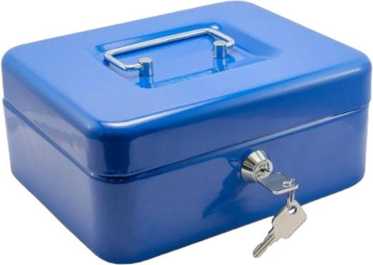 Cutie de valori Technomax 76/3 Cheie Elegant 76 Albastru