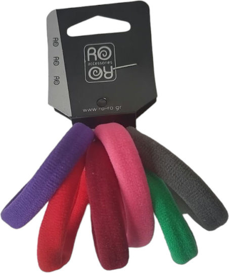 Ro-Ro Accessories Set Haargummis 6 Stück