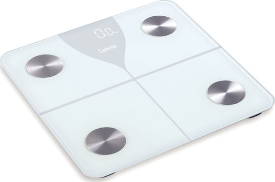 Evolveo Smart Badezimmerwaage mit Bluetooth in Weiß Farbe