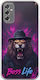 Boss Life Lion Samsung Galaxy M13 4G Flexible TPU Transparent Silicone