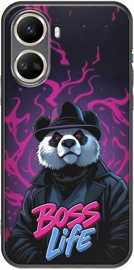 Boss Life Panda Huawei Nova 10 Se Черен TPU Черен Силикон