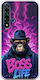 Boss Life Chimpanzee Huawei Nova 5t Flexible TPU Transparent Silicone