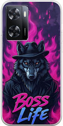 Boss Life Wolf Oppo A57s Flexibles TPU Transparentes Silikon Boss Life Wolf Oppo A57s Flexibles TPU Transparentes Silikon