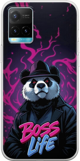 Boss Life Panda Vivo Y21s Flexibles TPU Transparentes Silikon