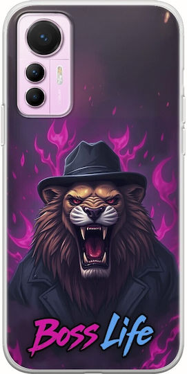 Boss Life Löwe Xiaomi 12 Lite 5g Flexibles TPU Transparentes Silikon