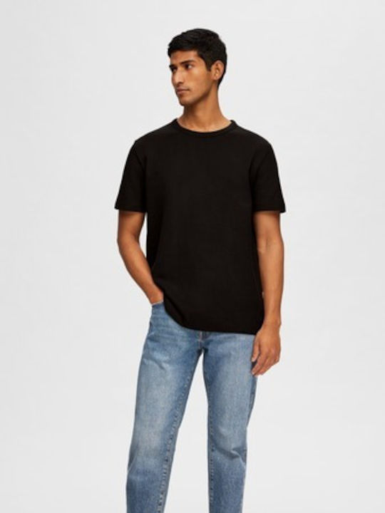 Selected T-shirt Black (black)