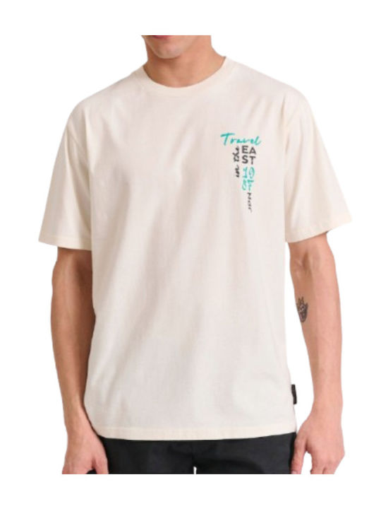 Funky Buddha Тениска Off White Ecru
