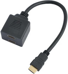Estillo Converter Splitter Hdmi Male 2 X Hdmi Female Black