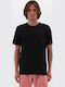 T-shirt Μαυρο
