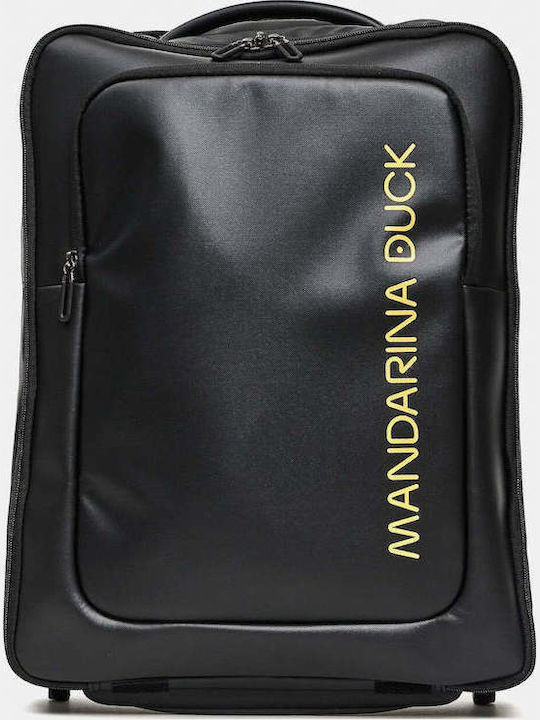 Mandarina Duck Kabinenreisekoffer Weichschalen Black mit 4 Räder Höhe 52cm P10OSV06-651