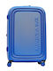 Mandarina Duck Logoduck Large Hard Suitcase Blue Royal with 4 Wheels Height 75cm