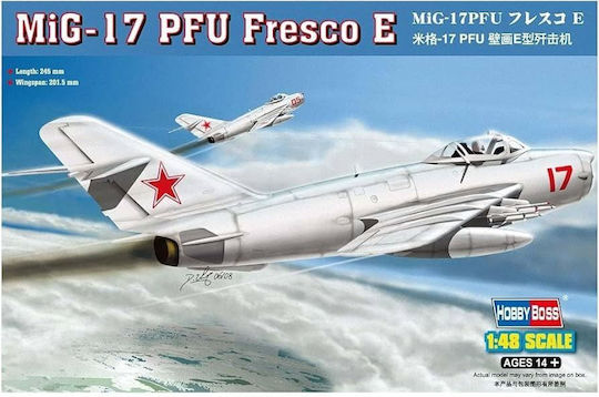 Hobbyboss Φιγούρα Μοντελισμού Mig-17 Pfu Fresco E 1:48 80337
