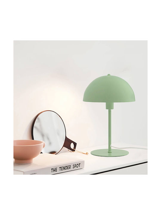 Megapap Favori Metal Table Lamp for Socket E27 with Green Shade and Base