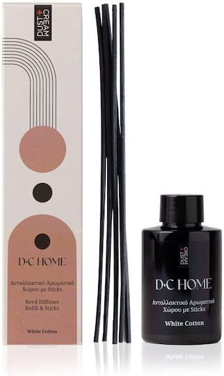 Dust+Cream Lichid De Reumplere Pentru Difuzor Bumbac Alb 500-74-303 100ml