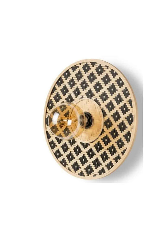 Fos me Leuchte Wand mit Fassung E27 Beige