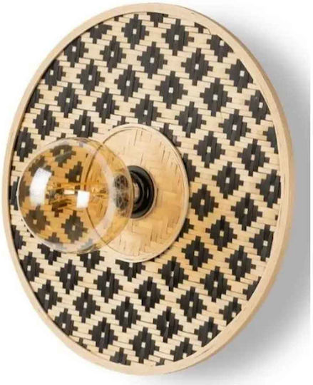Fos me Leuchte Wand mit Fassung E27 Beige