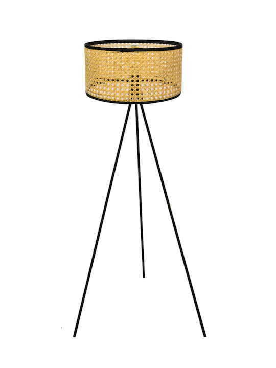 Etoile Lampa de podea Î147xL45cm. cu Soclu pentru Bec E27 Negru