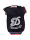 Doggy Dolly Big Black Hoodie with Striped Colorful Sleeves W112 Small Doggy Dolly 8858840804317
