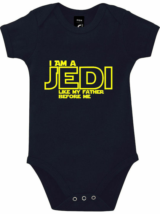kirikoko I am a JEDI like my Father Before me, Star Wars Къс ръкав French Navy