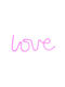 Muitomas Neon Διακοσμητικό Φωτιστικό LED Θερμό Λευκό Love