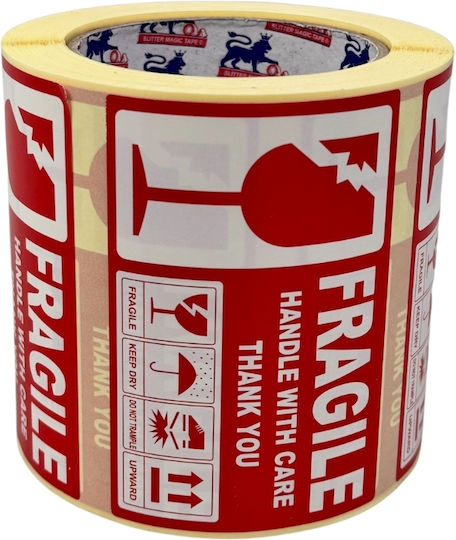 thessPACK 500 Self-Adhesive Label Rolls 105x70mm 1pcs