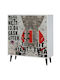 Ξύλινη Παπουτσοθήκη Multilux Article 95x36x111cm