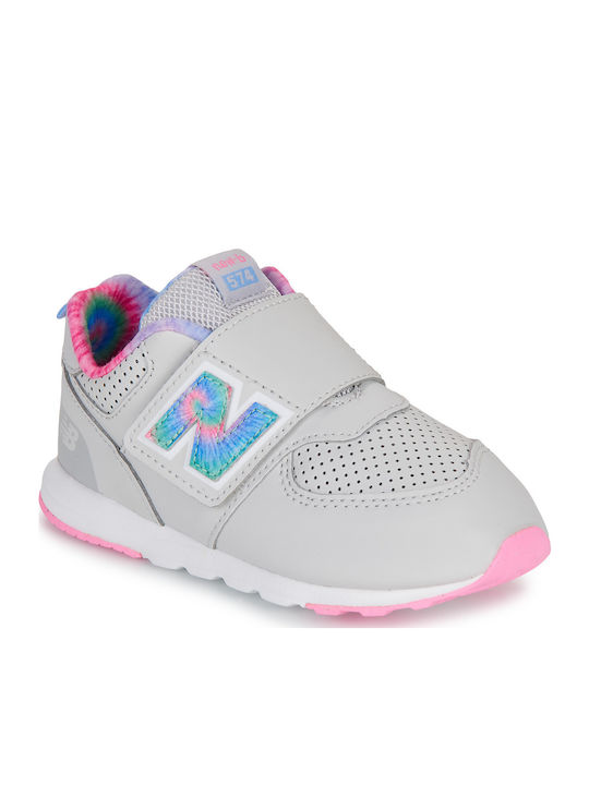 New Balance 574 Kinder Sneakers mit Klettversch...
