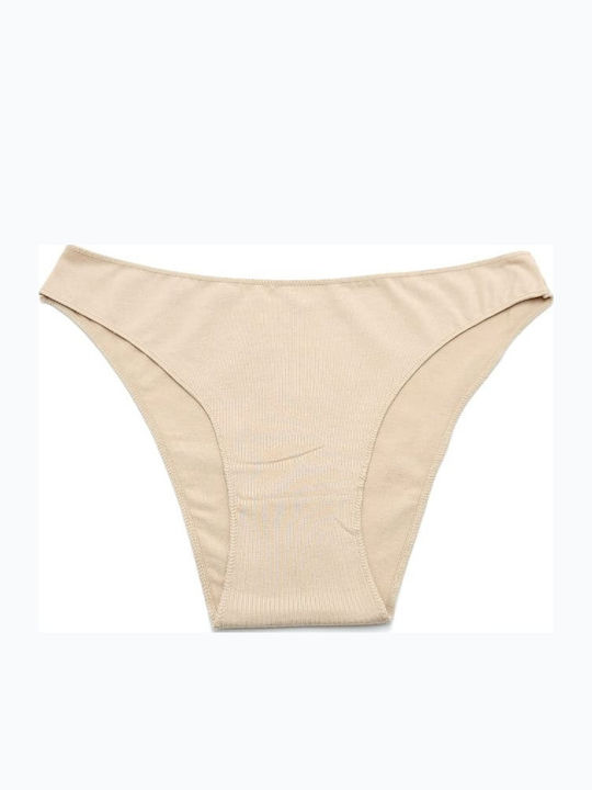 Topaki Γυναικείο Slip Μπεζ