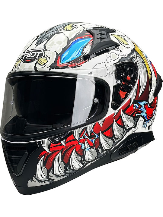 Pilot Snake SV Full Face με Sun Visor ECE 22.06 Pilot Snake SV Full Face με Sun Visor ECE 22.06