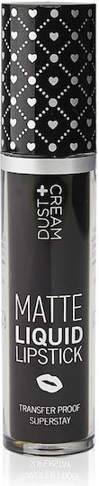 Dust+Cream Liquid Lipstick Matte 36 Black Soul 3.5gr