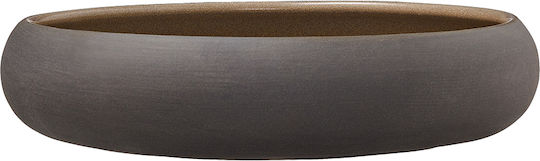 XM-Casa Πιάτο Βαθύ Κεραμικό Καφέ με Διάμετρο 22cm XM-Casa Πιάτο Βαθύ Κεραμικό Καφέ με Διάμετρο 22cm