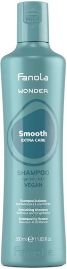 Fanola Wonder Smooth Extra Care Shampoo Hydratation & Glättung 350ml