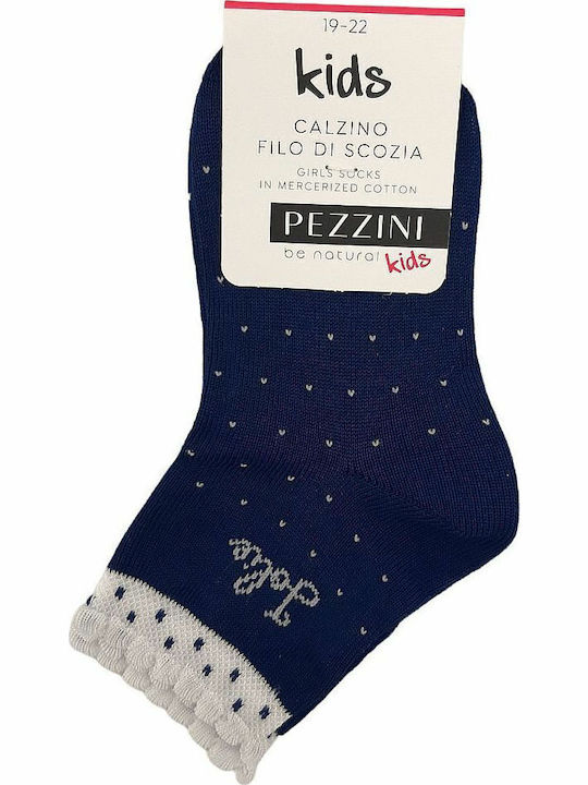 Pompea Pezzini Παιδικές Κάλτσες Μπλε Navy