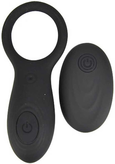 halo vibrating ring Halo Remote Controlled Vibrating Cock Ring Black Loving Joy
