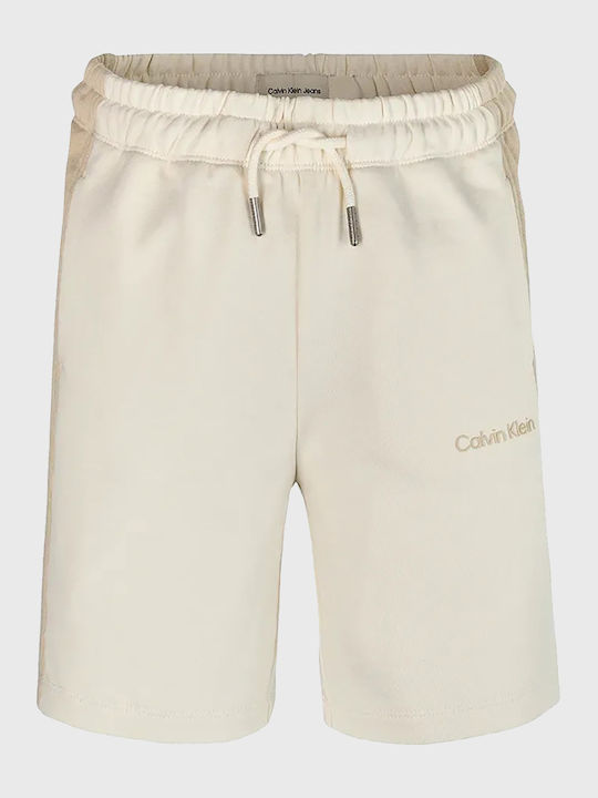 Kinder-Shorts/Bermudas Stoff Beige