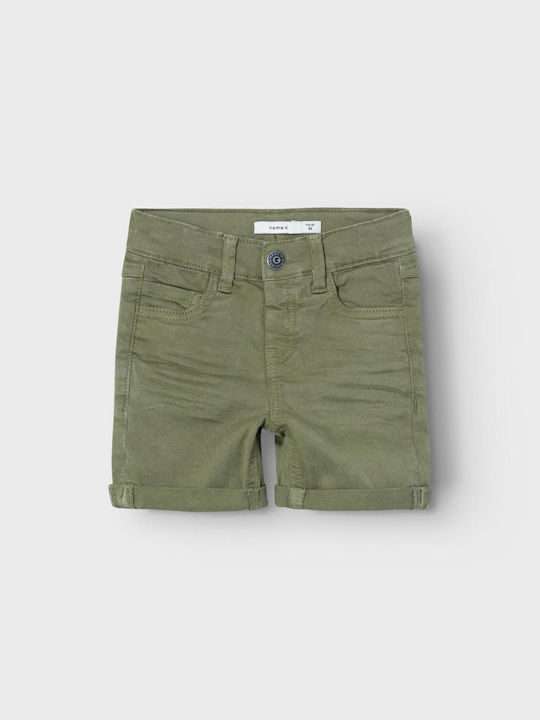 Kids' Shorts/Bermudas Denim Deep Lichen Green