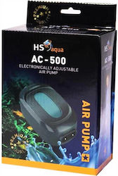 Aquarium-Sauerstoffpumpe Hs Aqua Air Pump Ac-500 2x250 L H