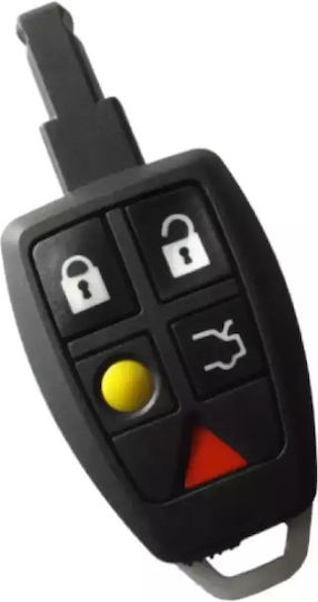 Κέλυφος Τηλεκοντρόλ Αυτοκινήτου Smartkey Volvo 5 Κουμπιά