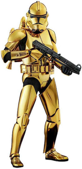 Star Wars Action Figure 1/6 Clone Trooper Gold Chrome Version Exclusive 30 Cm