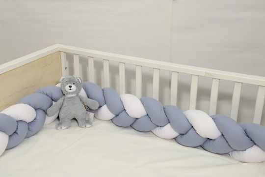 Baby Oliver Πάντα Πλεξούδα Εσωτερική Ραφ - Λευκό 20x200cm