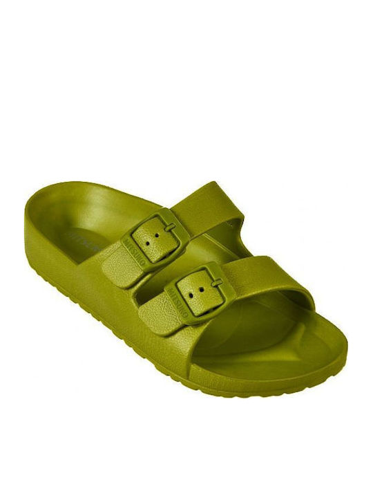 Mitsuko Slides σε Πράσινο Χρώμα