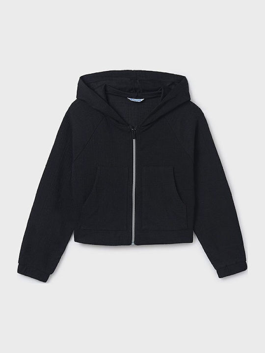 Mayoral Kinder-Sweatshirt Strickjacke Schwarz