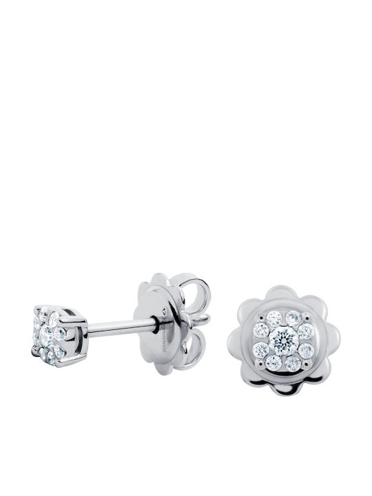 57emozioni Cercei din White Gold cu Diamant